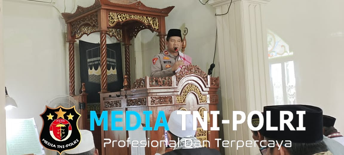 Kapolsek Babelan Gelar Safari Jumat di Masjid Jami Darul Amal, Ajak Jaga Kamtibmas dan Kerukunan Umat