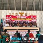 Polres Mesuji Gelar Jumat Curhat Serap Keluhan Serta Aspirasi Masyarakat dan Bagikan Sembako