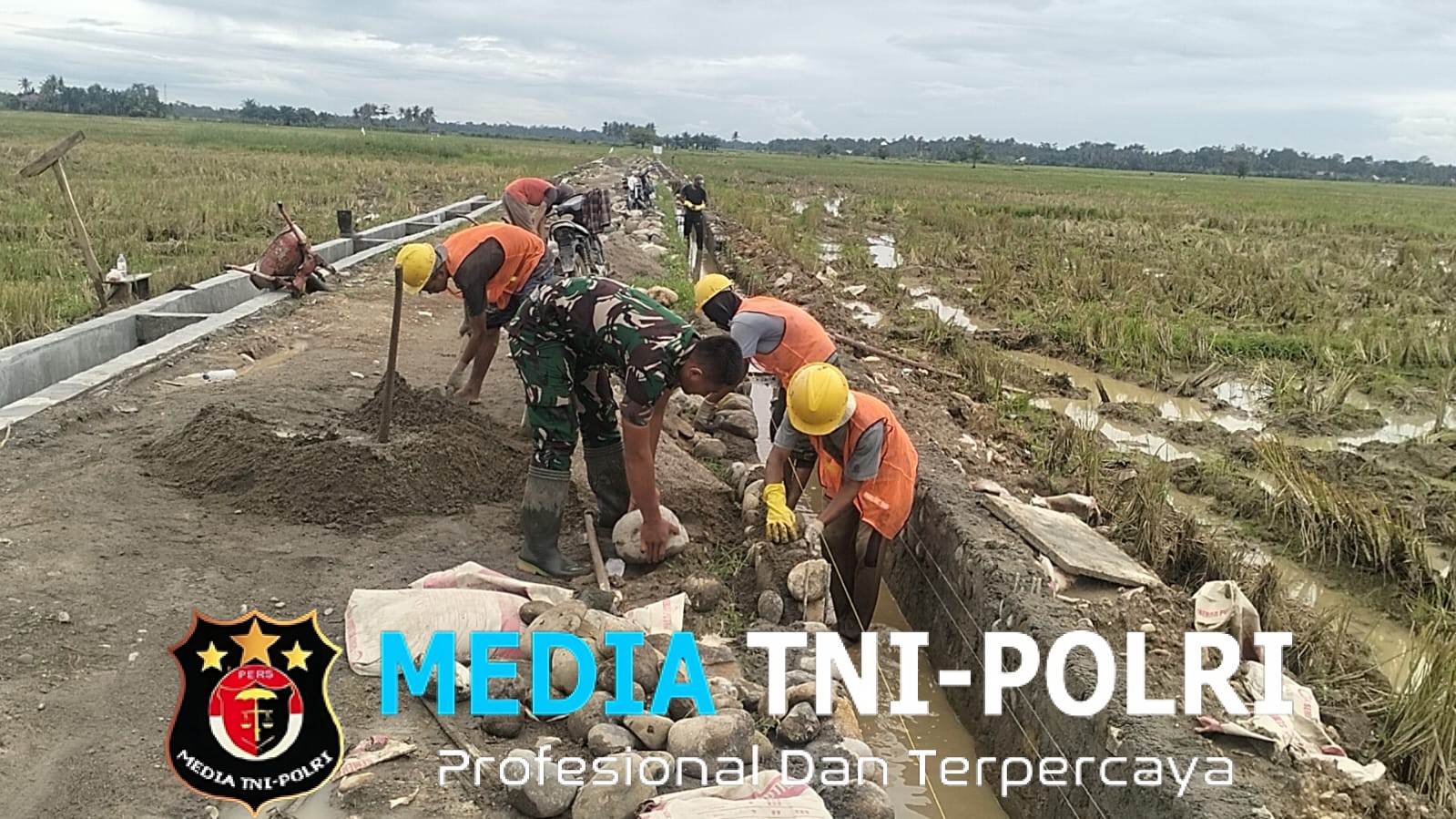 Karya Bakti Irigasi BWS–Kodim 0103/Aceh Utara Lampaui 62 Persen, Pekerjaan Tersebar di 24 Desa