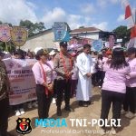 Polsek Menyuke Lakukan Pengamanan Kegiatan Temu Ibu-Ibu Katholik Separoki Darit