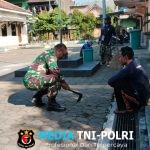 Peduli Kebersihan Lingkungan Babinsa Bersama Saberling dan Warga Kerja Bakti