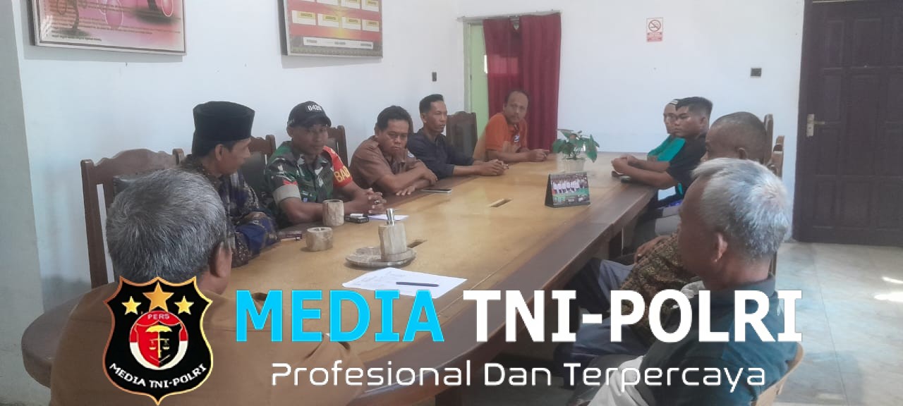 Giat Komsos Sebagai Sarana Keharmonisan Keakraban Babinsa, Perangkat Desa dan Warga Binaan