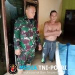 Babinsa Tanah Jambo Aye Siaga 1 di Beberapa Desa Antisipasi Debit Air yang Terus Meningkat