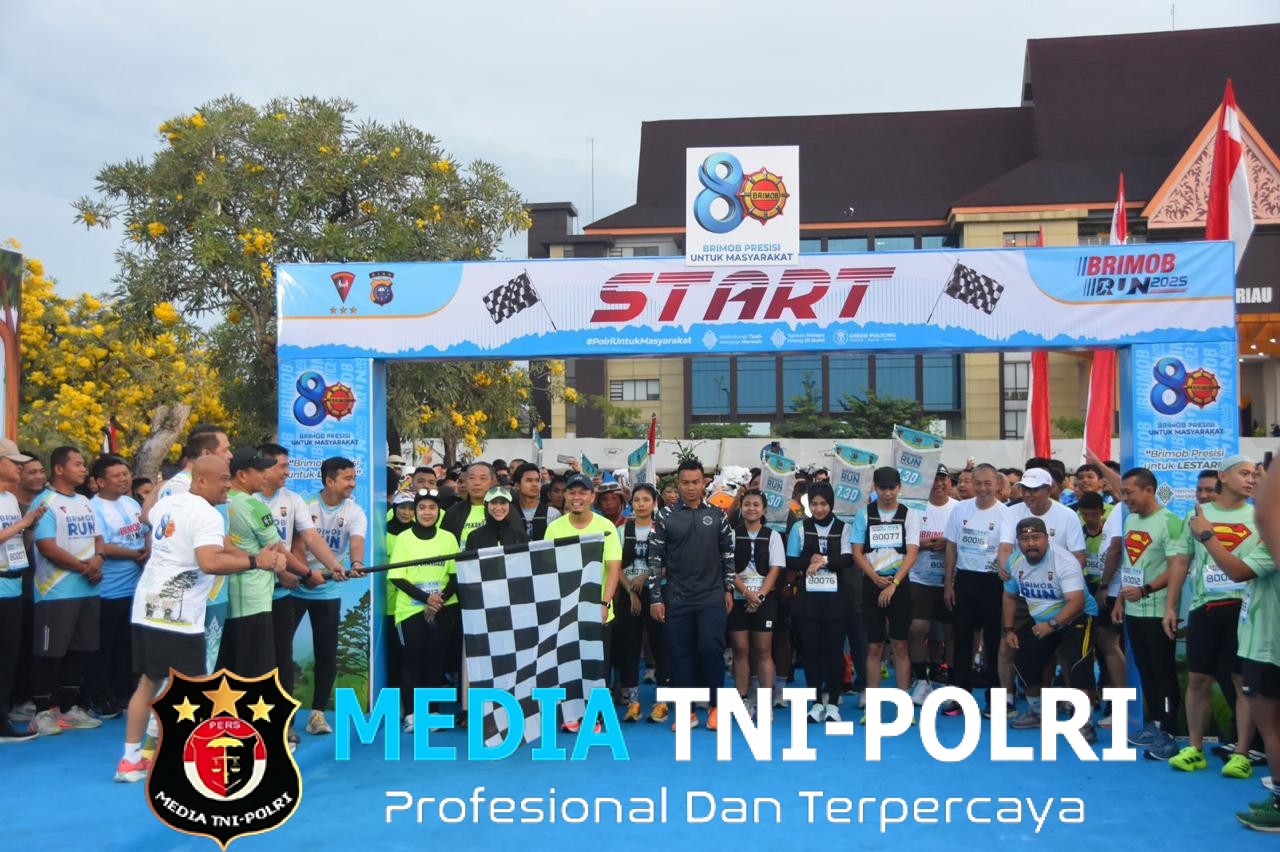 Brimob Run 2025 Meriah! 1.700 Peserta Ramaikan Lari 8K & Jalan Santai