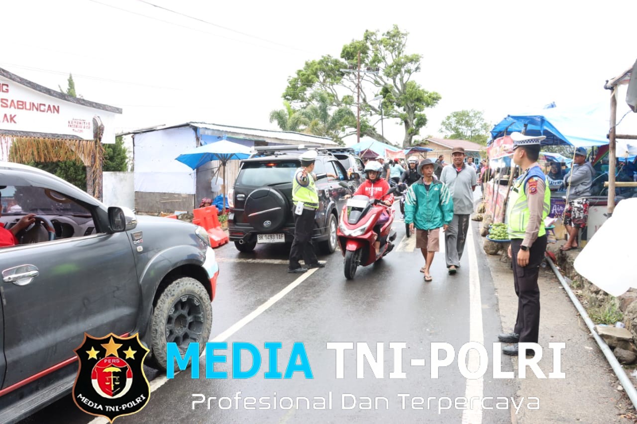 Polres Dairi Kerahkan 58 Personil Saat Pesta Tugu Silahisabungan, Berjalan Aman dan Lancar