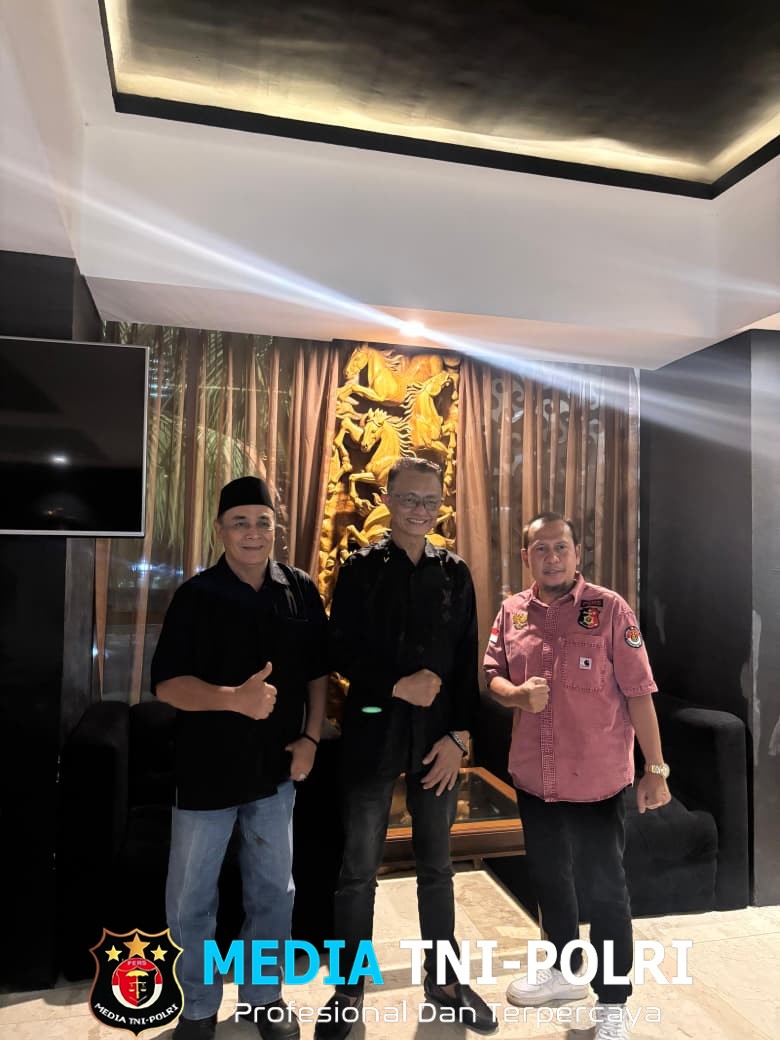 Kaperwil Kalteng Disambut Pimpinan Media TNI–Polri di Jakarta
