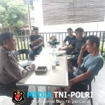 Petugas Laksanakan Patroli Sambang, Dialogis Dengan Warga Ciptakan Kamtibmas Aman di Wilkum Kecamatan Kuala Behe