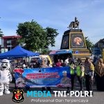 Sosialisasi Ops Zebra Candi 2025 di CFD Wonogiri, Sat Lantas Ajak Warga Tertib Berlalu Lintas