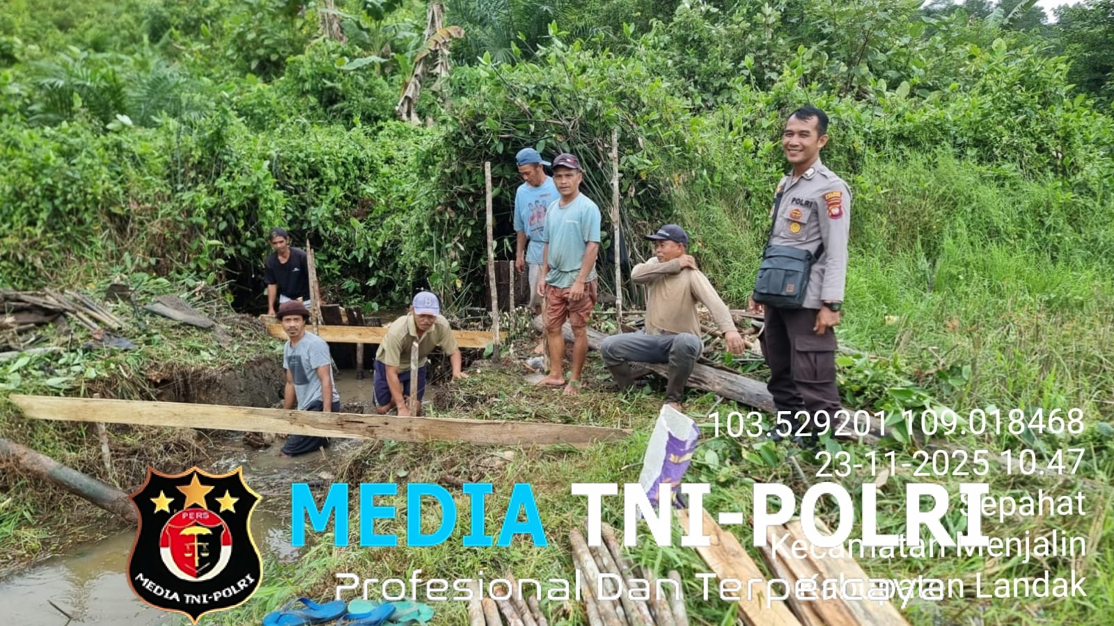 Kunjungi Warga, Bhabinkamtibmas Polsek Menjalin Ajak Warga Jaga Kamtibmas