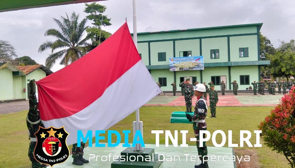 Danramil 420-07/Sei Manau Pimpin Upacara Mingguan, Tekankan Loyalitas dan Jiwa Korsa Prajurit