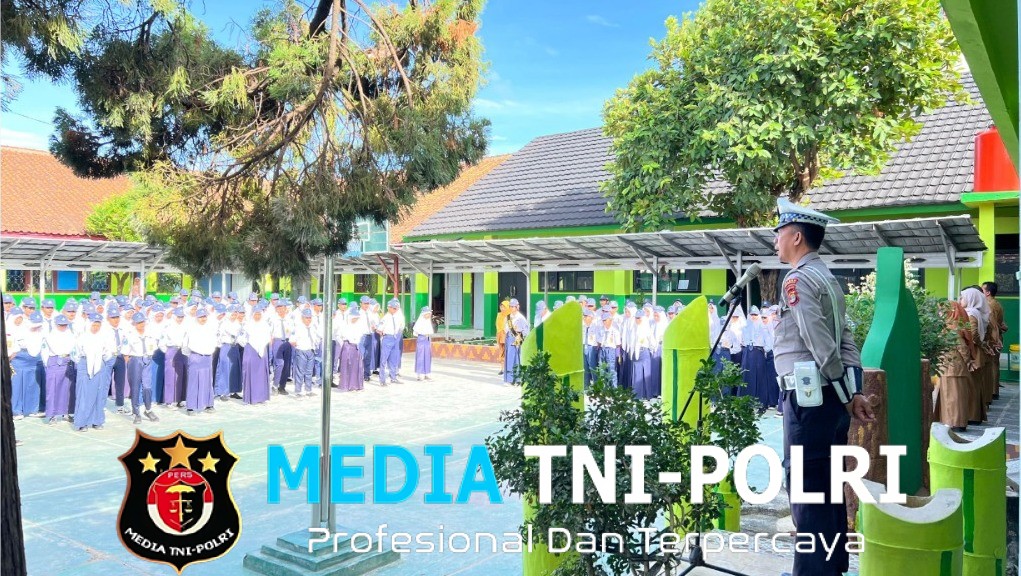 Satgas Operasi Zebra Ajak Pelajar Pringsewu Tertib di Jalan Raya