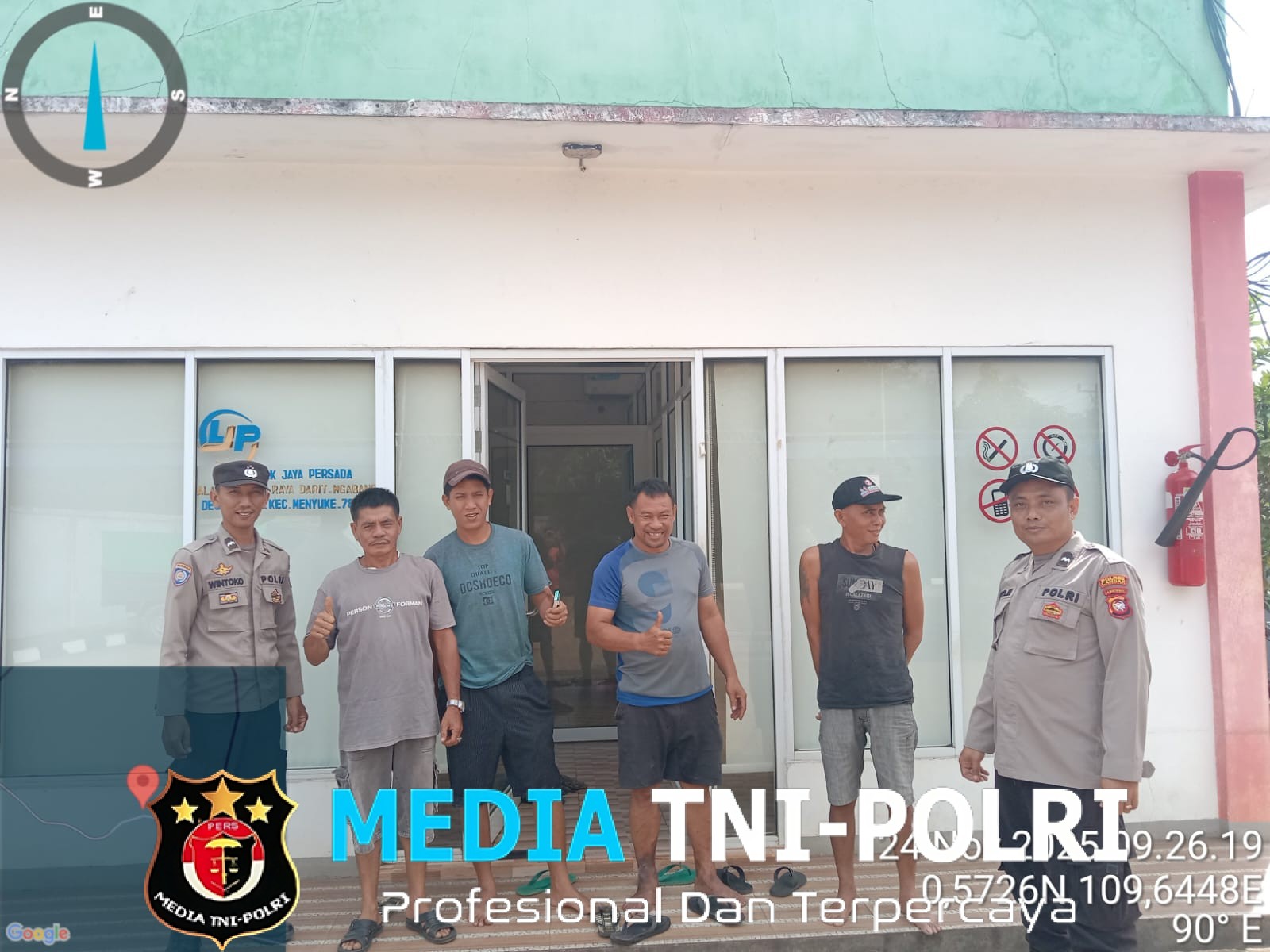 Cegah Tindak Kejahatan Samapta Polsek Menyuke Laksanakan Patroli Siang