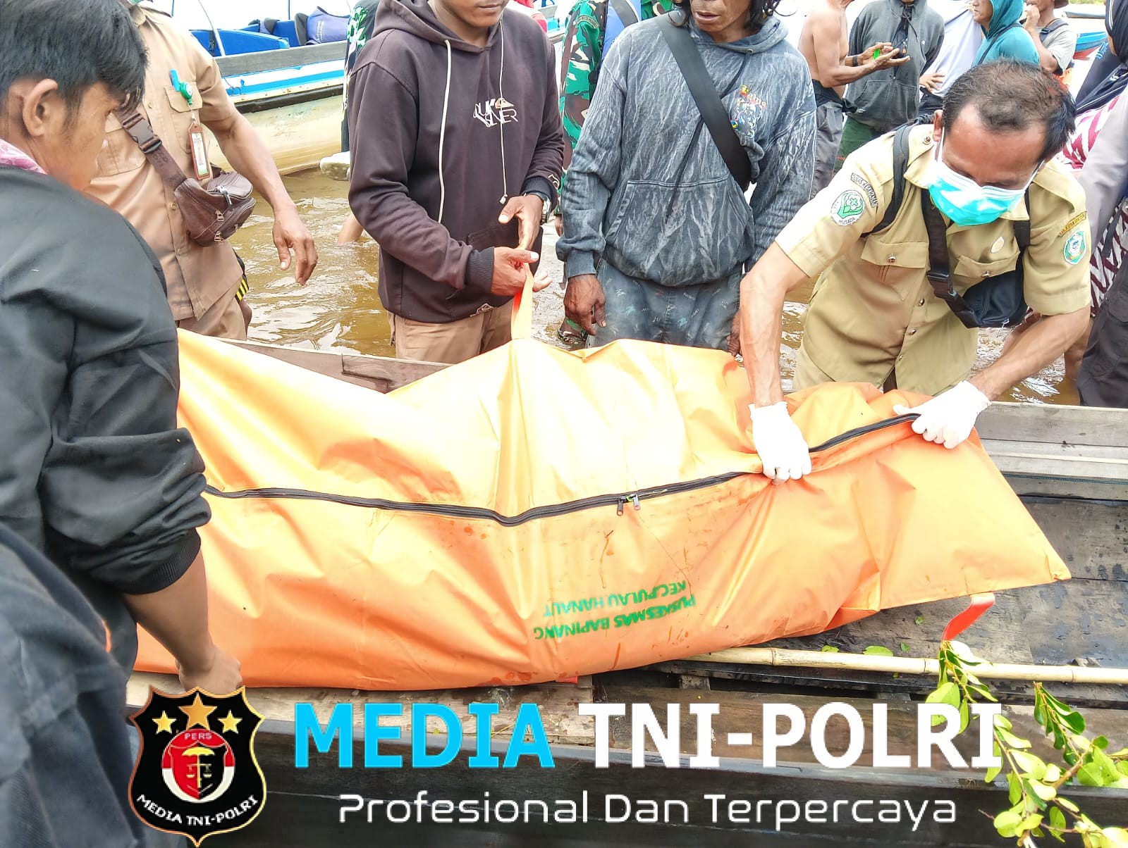 Korban Serangan Buaya di Sungai Rangkang Pulau Hanaut Berhasil Ditemukan Tim SAR