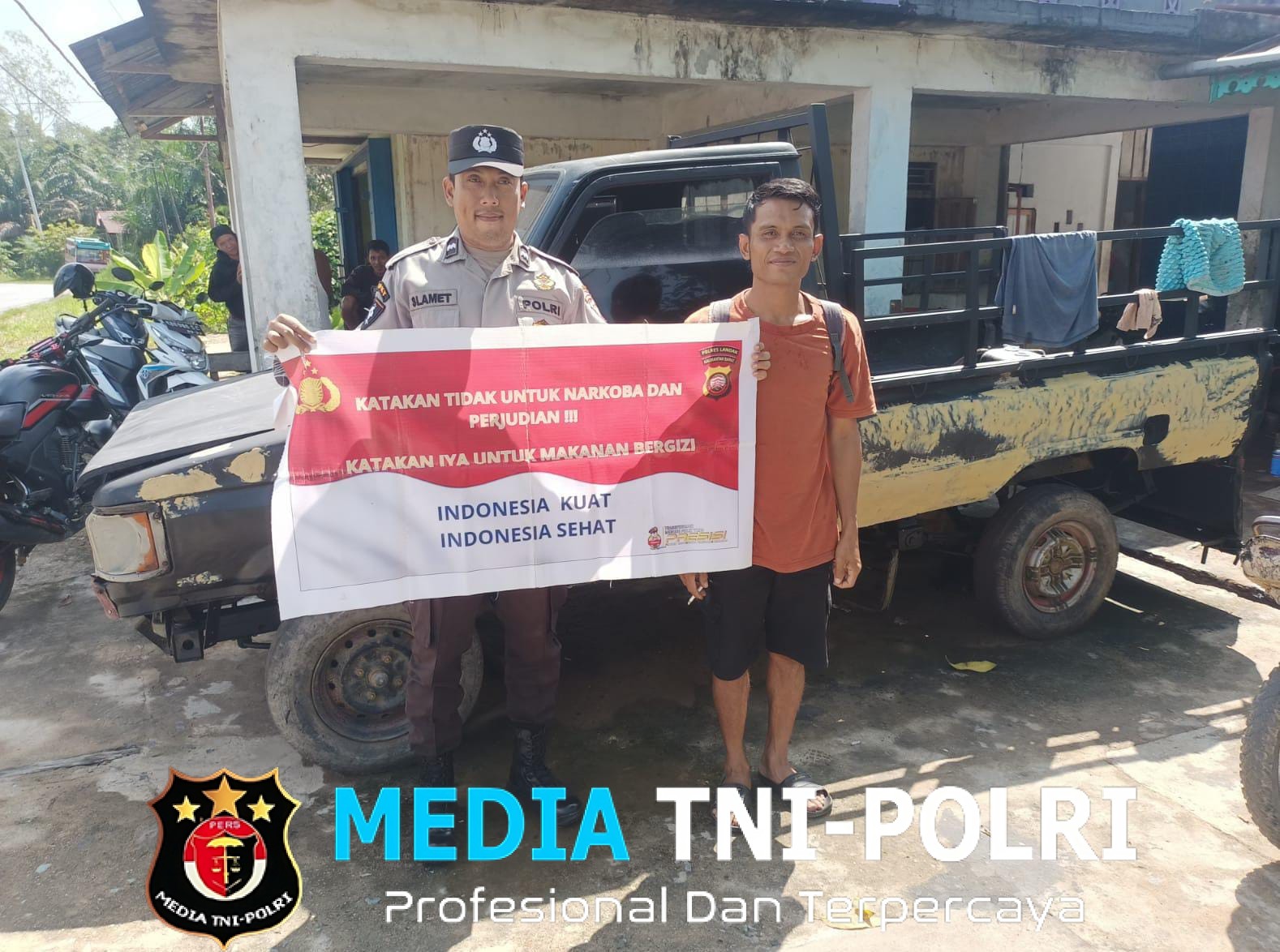 Polsek Menjalin Gencarkan Patroli Dialogis, Waspada Bahaya Narkoba dan Judi Online di Tengah Masyarakat