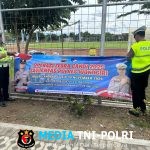 Sosialisasi Ops Zebra Candi 2025 di Lapangan Pringgodani, Polres Wonogiri Edukasi Warga Soal Tertib Lalu Lintas