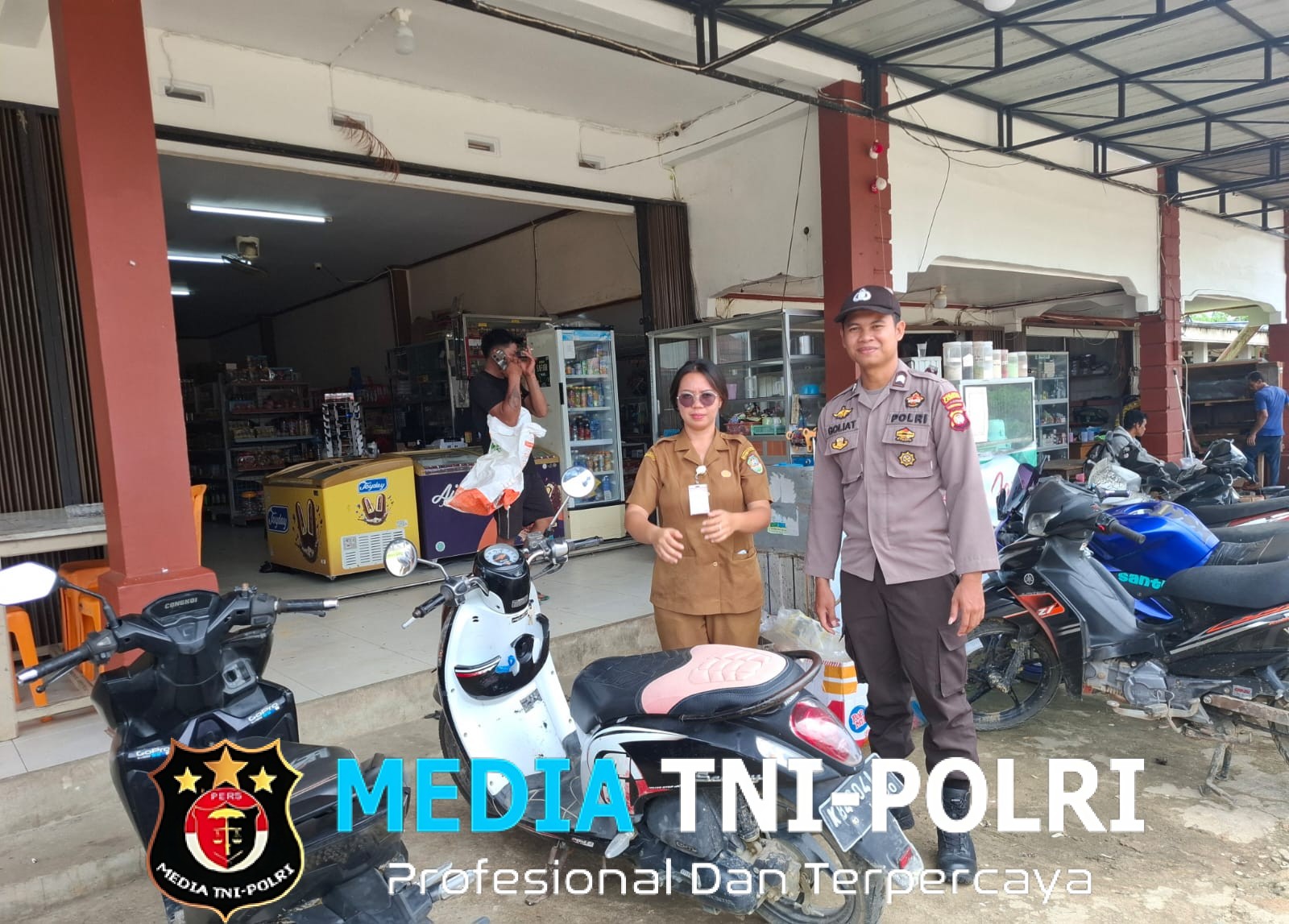 Patroli Siang Polsek Kuala Behe, Wujudkan Rasa Aman di Tengah Masyarakat