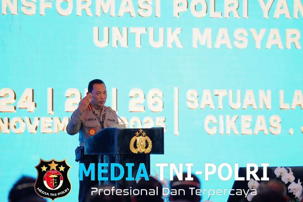 Gelar Apel Kasatwil, Kapolri Semangat Polri Tingkatkan Pelayanan untuk Masyarakat