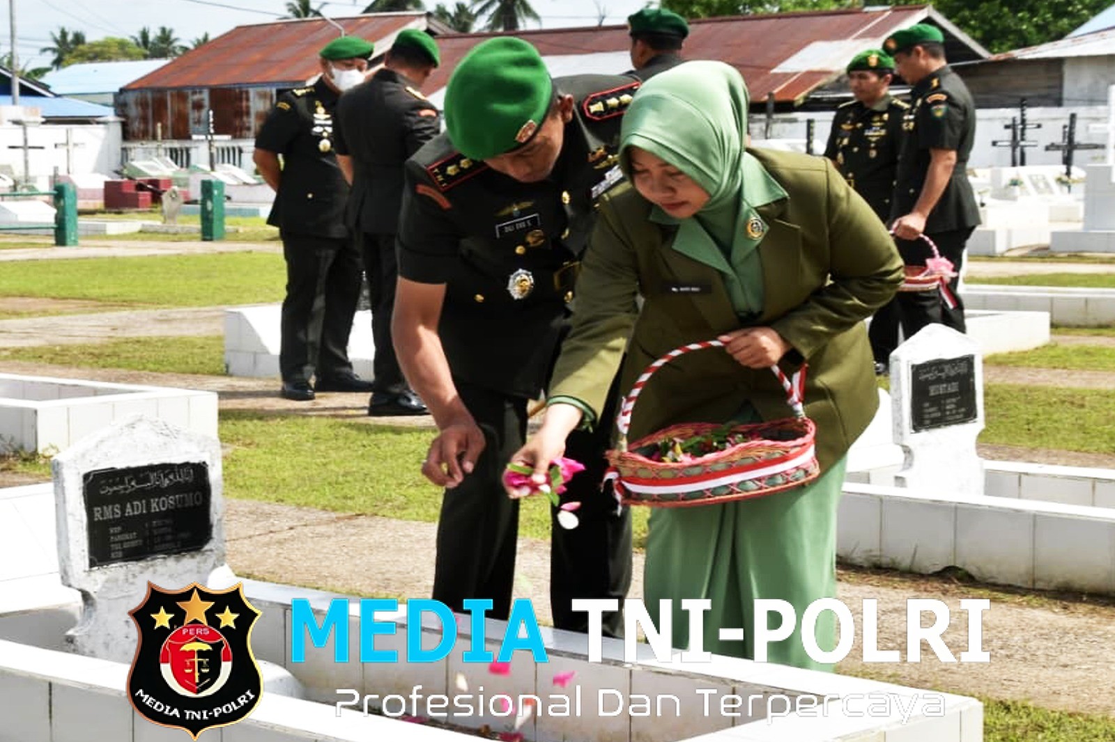 Dandim 1707/Merauke Ikuti Ziarah Rombongan, Bangsa Besar Adalah Bangsa yang Menghargai Jasa Pahlawannya