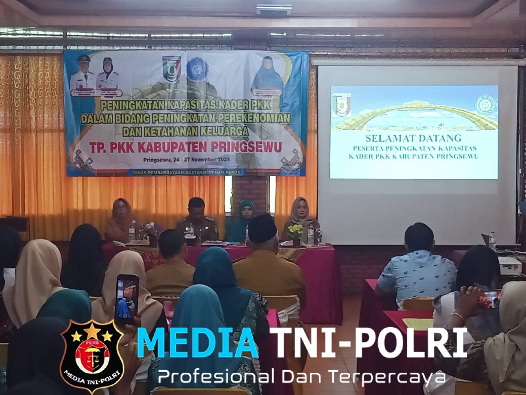 Bupati Pringsewu Riyanto Pamungkas Buka Peningkatan Kapasitas Kader PKK