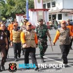 Dandim Wonogiri Hadiri Apel Gelar Pasukan Menghadapi Bencana Hidrometeorologi