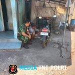 Tukang Tambal Ban Jadi Incaran dan Sasaran Komsosnya Babinsa Kemlayan