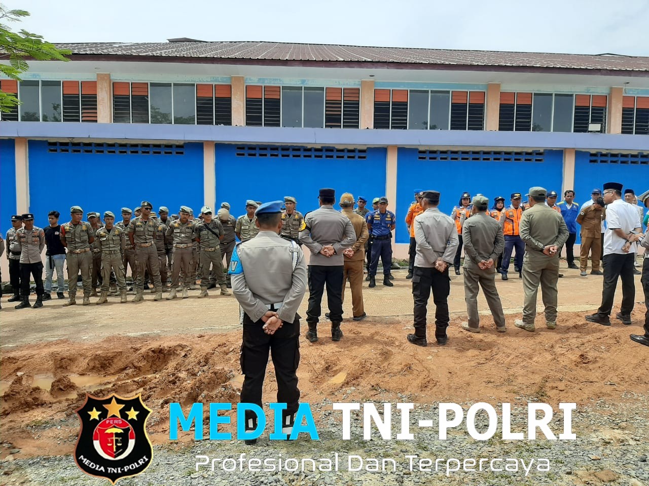 Jamin Kekhidmatan HUT ke-17 Mesuji, Polres Mesuji Kerahkan 54 Personel Amankan Doa Bersama