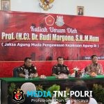 Waka Polres Kotim Hadiri Kuliah Umum Oleh Jaksa Agung Muda Pengawasan Kejaksaan R.I.