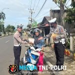Hari Kesembilan Operasi Zebra Krakatau 2025, Polres Tanggamus Tegur 37 Pelanggar di Jalinbar Kota Agung