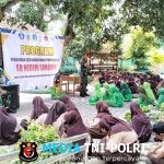 Babinsa Saradan Jadi Narasumber Pengenalan Pancasila kepada Siswa SD