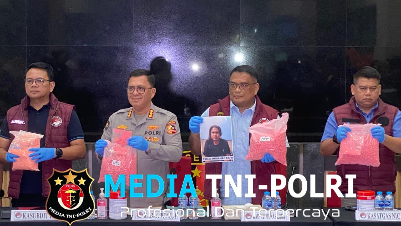 Pengungkapan Pemilik Ekstasi di Tol Lampung, Bareskrim Polri Tetapkan MR sebagai Tersangka