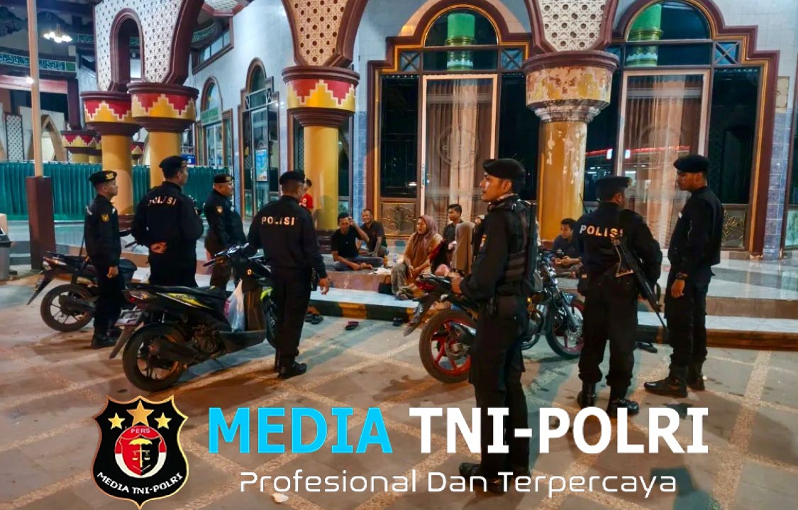 Wujudkan Sitkamtibmas Aman Kondusif, Polres Lampung Tengah Intensifkan Patroli KRYD