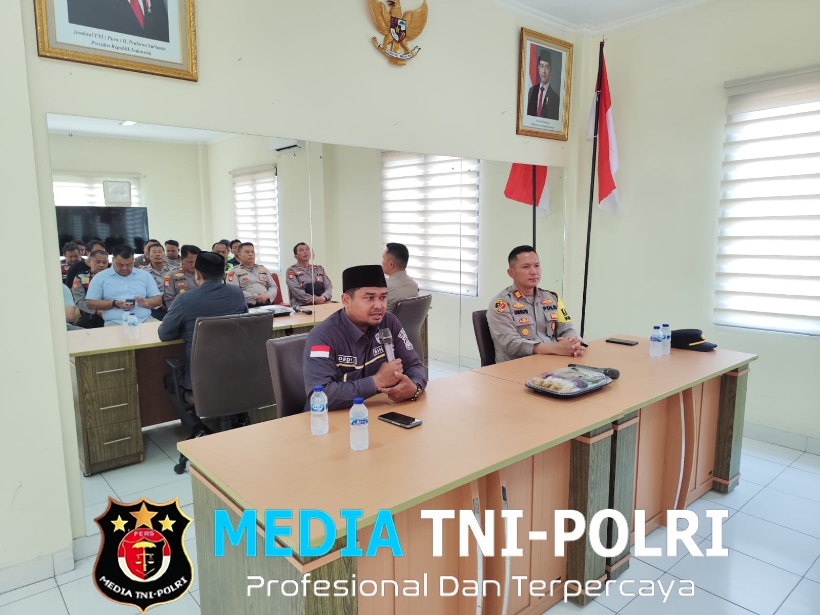 Biro SDM Polda Metro Jaya Gelar Pembinaan Rohani dan Mental di Polsek Cikarang Pusat