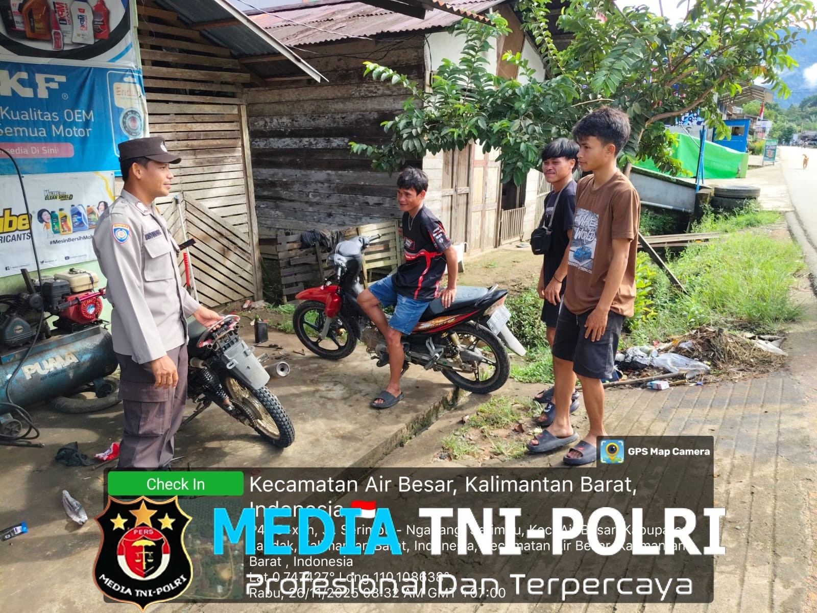 Sentuhan Humanis Polisi Air Besar Silaturahmi yang Pererat Rasa Aman di Tengah Warga