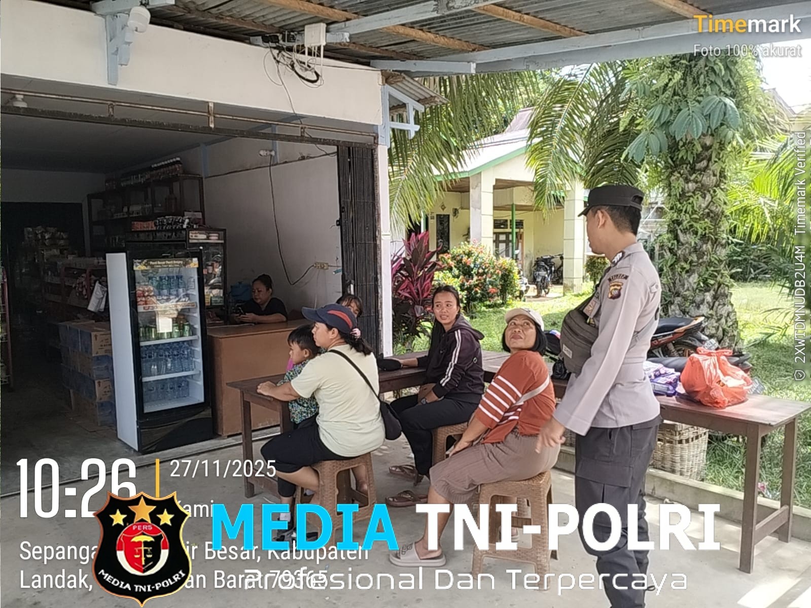 Polsek Air Besar Ajak Ibu-Ibu Lebih Waspada, Hindari Posting Perhiasan di Medsos