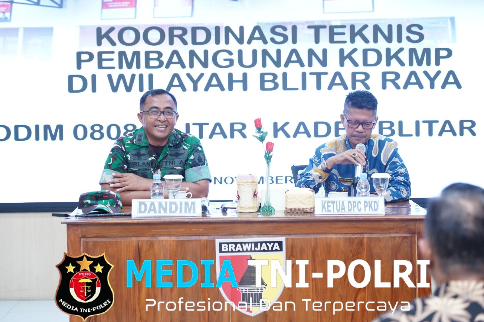 Silahturahmi Persaudaraan Kepala Desa Indonesia Dengan Dandim 0808/Blitar