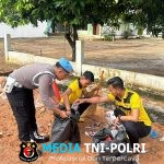 Jaga Kebersihan dan Silaturahmi, Polres Mesuji Gelar Aksi “Beli Humanis” di Lapangan Mekar Jaya