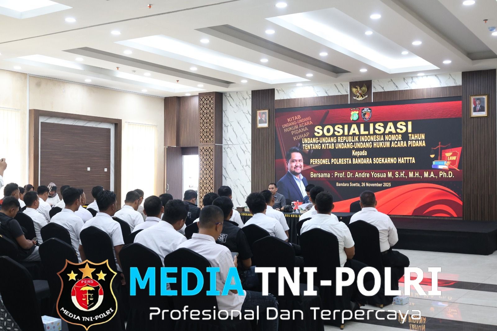 Wujudkan Penegakan Hukum Profesional, Polresta Soetta Menggelar Kegiatan Sosialisasi KUHAP dalam Operasi Sikat Jaya 2025