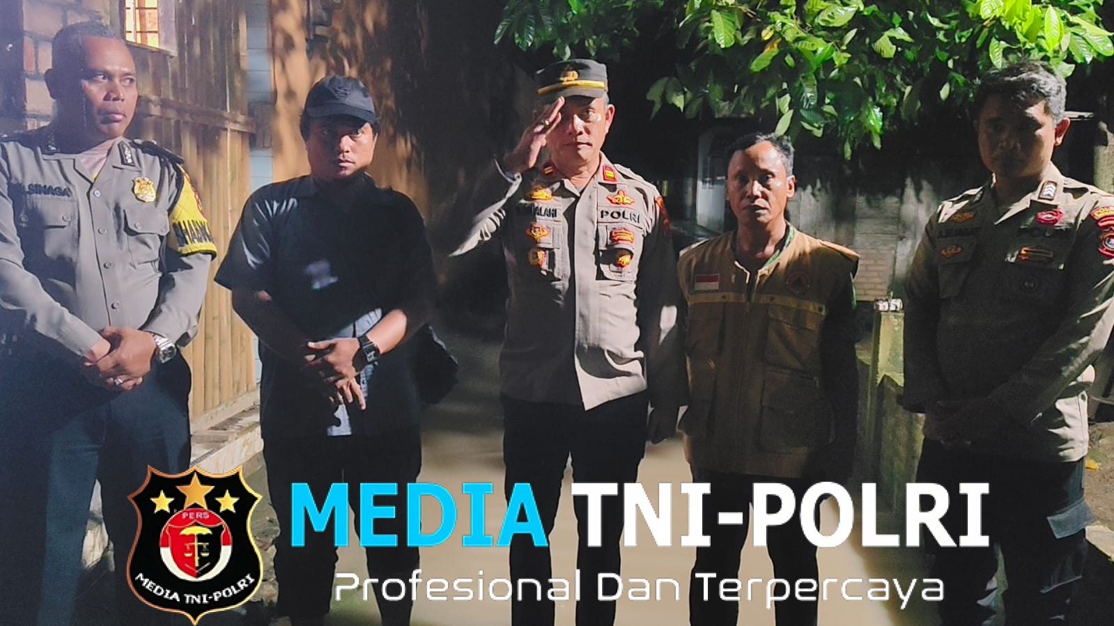 Polsek Bosar Maligas Bergerak Cepat Salurkan Bantuan Warga Terdampak Banjir