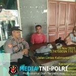 Ngobrol Santai Bersama Polisi Cara Humanis Jaga Kamtibmas di Air Besar