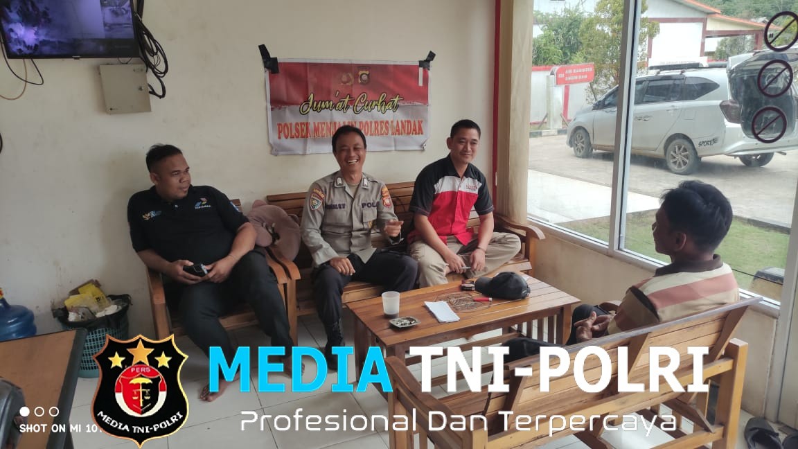 Polsek Menjalin Gelar Kegiatan Jumat Curhat di Dusun Sepahat