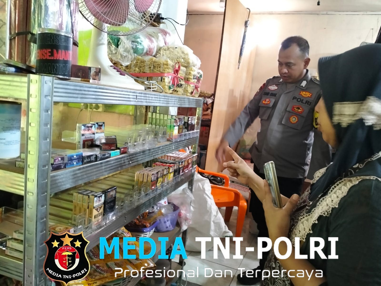 Polsek Abung Selatan Ungkap Kasus Pencurian dengan Pemberatan di Toko RIFA, Pelaku Berhasil Diamankan Warga