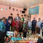Polda Lampung Dampingi Bapanas dalam Penyaluran Bantuan Pangan di Dua Desa di Tubaba