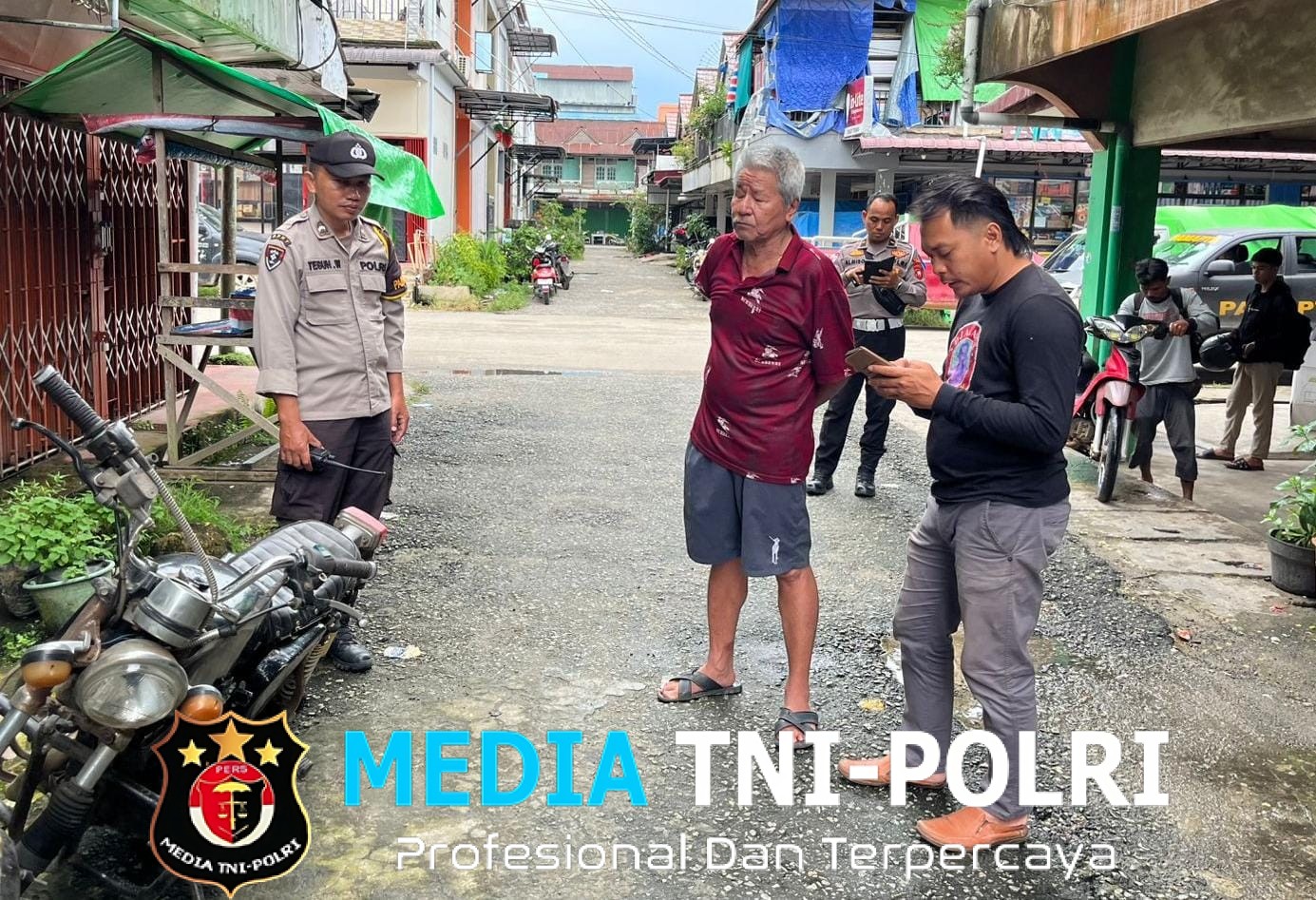Respon Cepat Polres Landak Tindaklanjuti Temuan Motor Tanpa Nopol di Terminal Ngabang