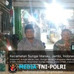 Komsos Malam Koramil 420-07/Sungai Manau