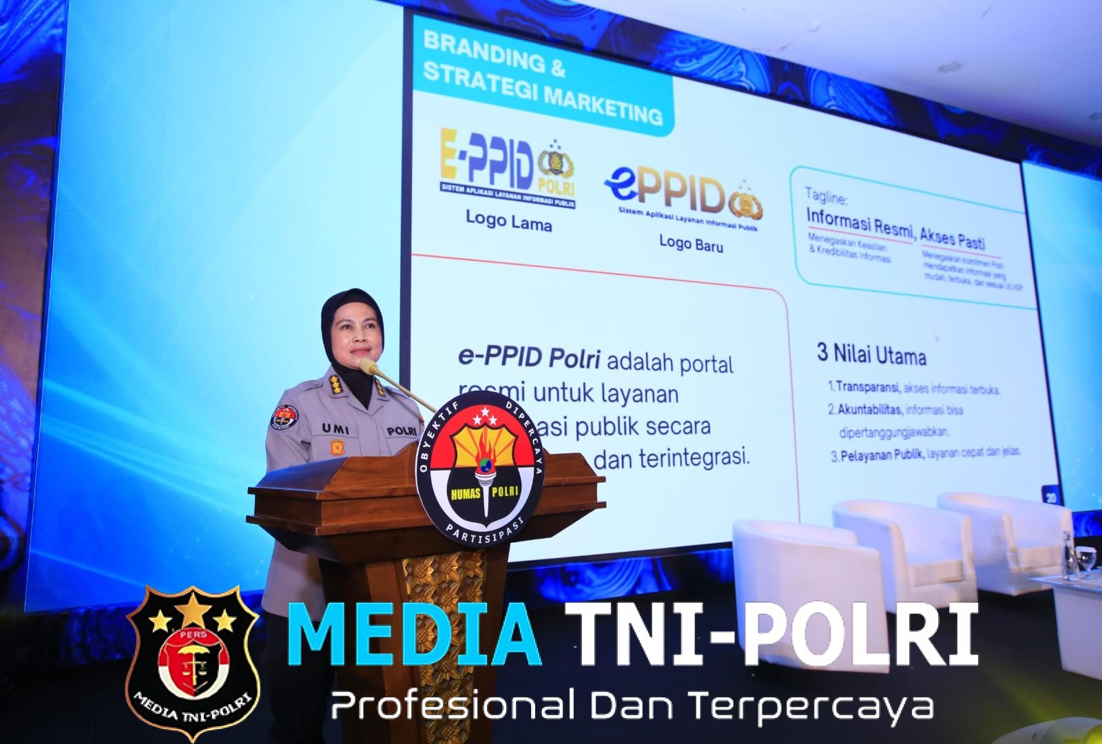 e-PPID Polri Hadir dengan Wajah Baru Akses Informasi Resmi Kini Satu Pintu, Cepat, dan Transparan