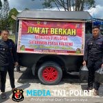 Brimob Kalteng Tebar Kepedulian Lewat Program Jumat Berkah di Sampit dan Pangkalan Bun