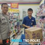 Patroli Malam Polsek Menjalin Fokuskan Pengamanan di Area Indomaret Menjalin