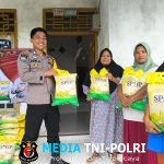 Polres Mesuji Jual 5 Ton Beras Murah untuk Warga, Tekan Kenaikan Harga Pangan