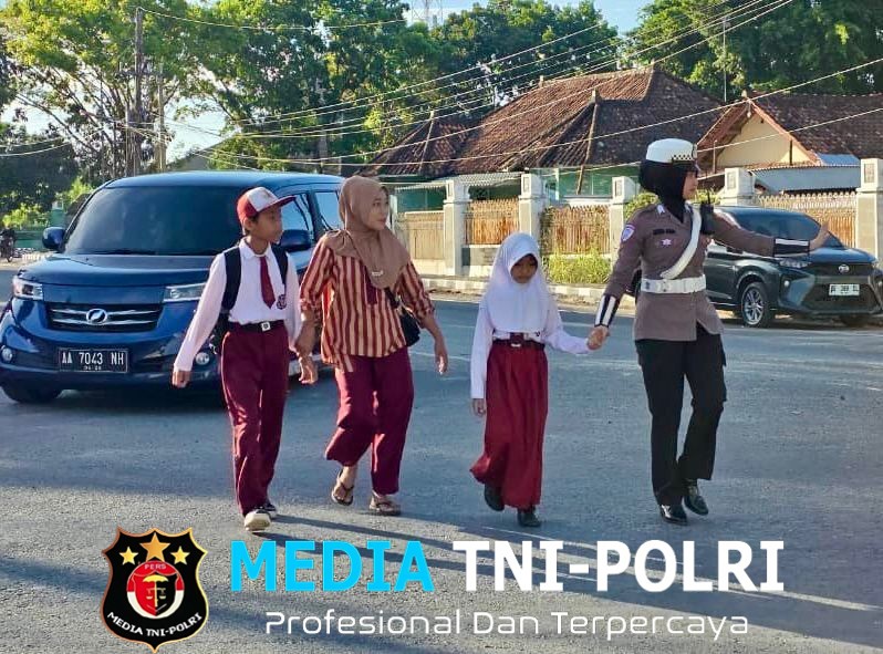 Pastikan Keselamatan Masyarakat, Polantas Lampung Tengah Gelar Pam Rawan Pagi di Titik Padat Lalu Lintas