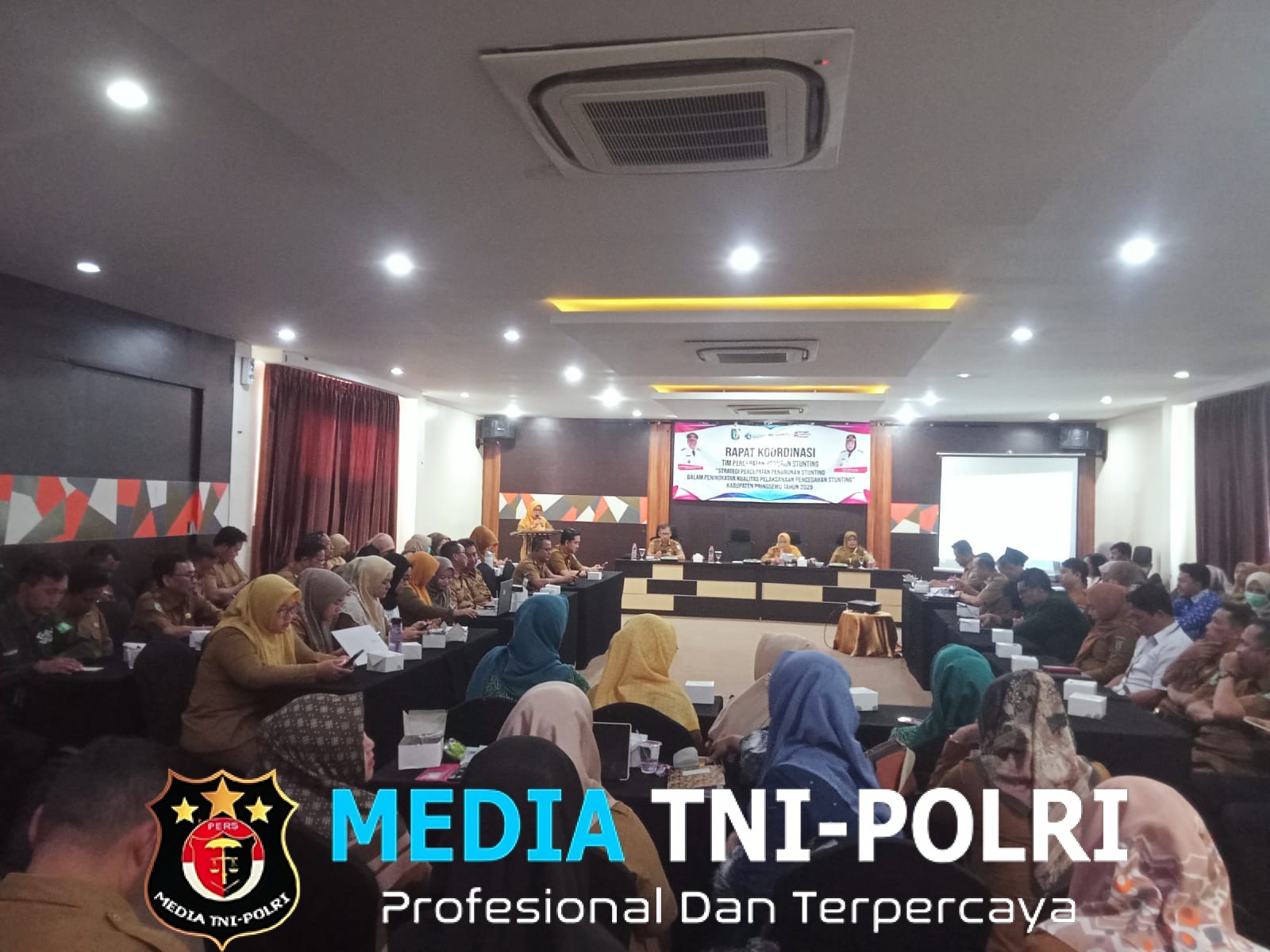 Pemkab Pringsewu Adakan Rapat Koordinasi Tim Percepatan Penurunan Stunting